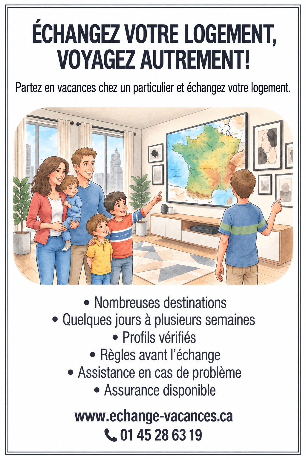 « Vous avez lu cette annonce. Vous en parlez à un(e) ami(e) qui cherche une solu